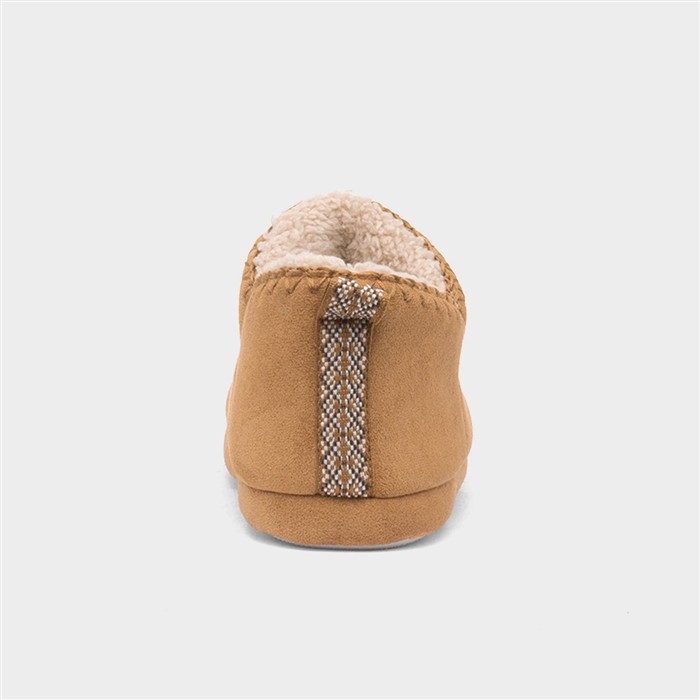 Womens Chestnut Slipper Boot