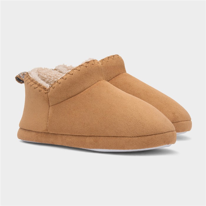 Womens Chestnut Slipper Boot