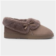 The Slipper Company Womens Brown Full Slipper (Click For Details)