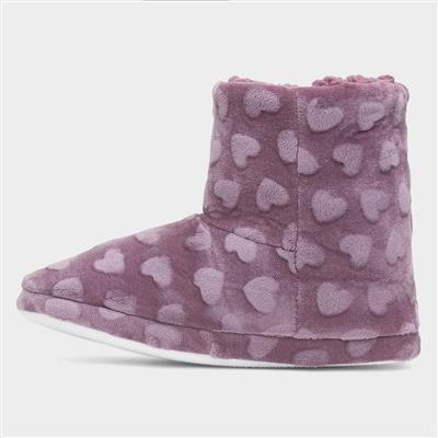 Womens Purple Slipper