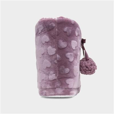 Womens Purple Slipper