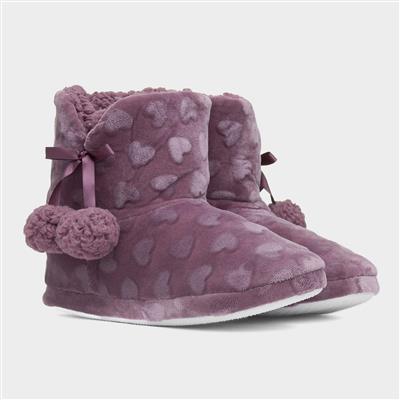 Womens Purple Slipper