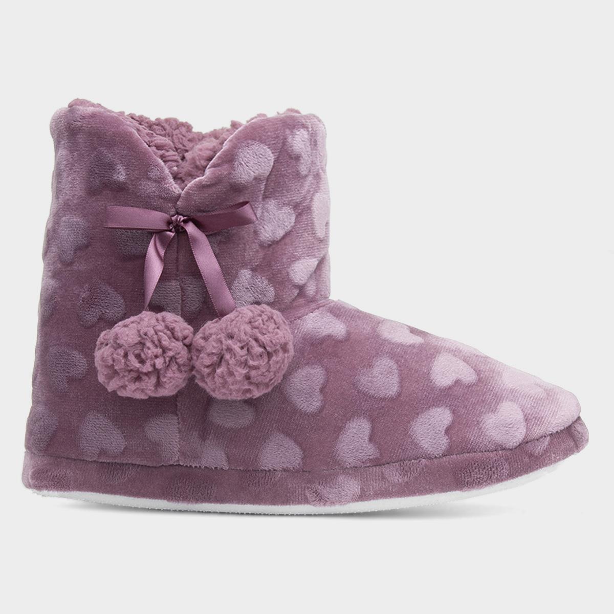 Womens Purple Slipper