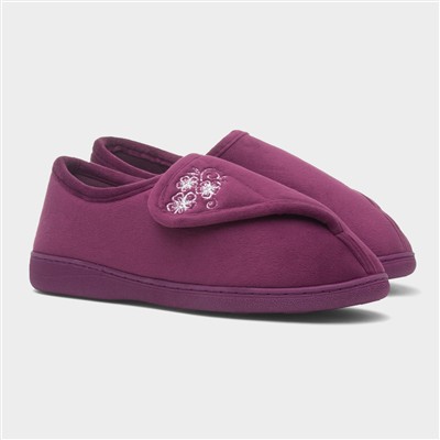 Womens Heather Slipper