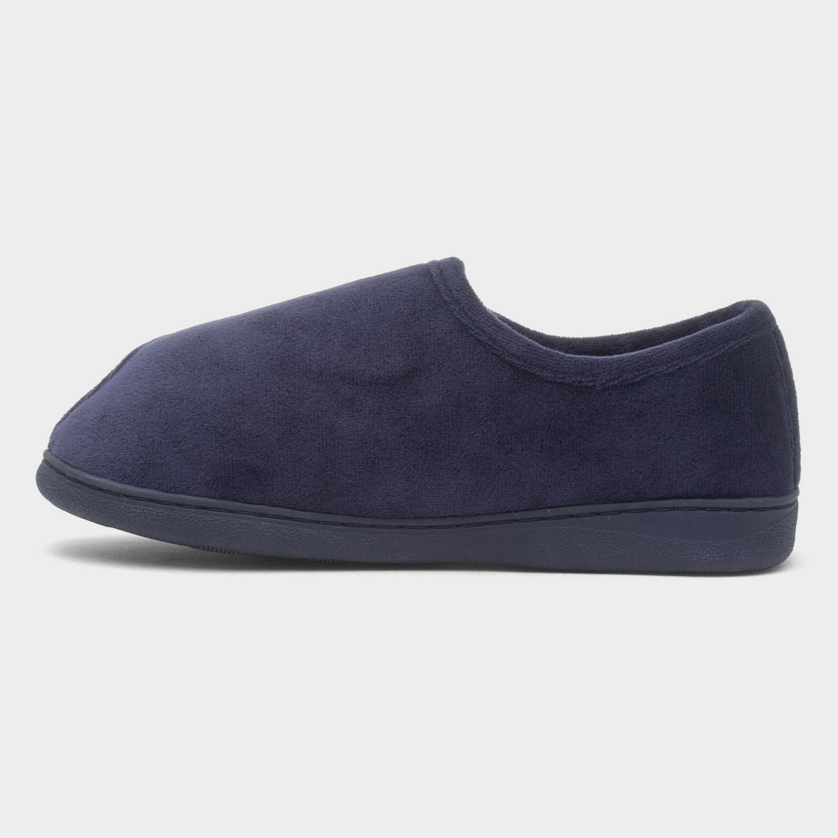 The Slipper Company Womens Navy Floral Slipper-69489 | shoezone