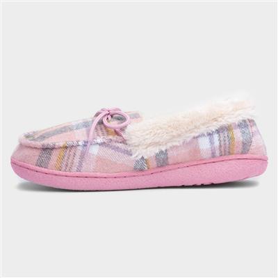 Pembroke Womens Pink Moccasin