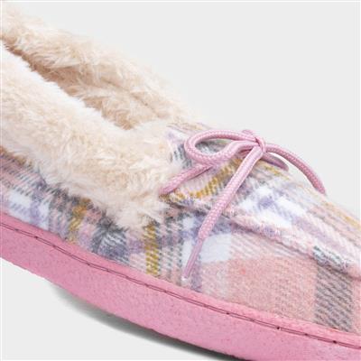 Pembroke Womens Pink Moccasin
