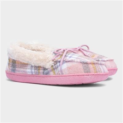 Pembroke Womens Pink Moccasin