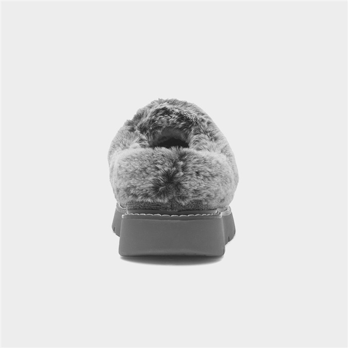 Bobs Keepsakes Womens Charcoal Slipper