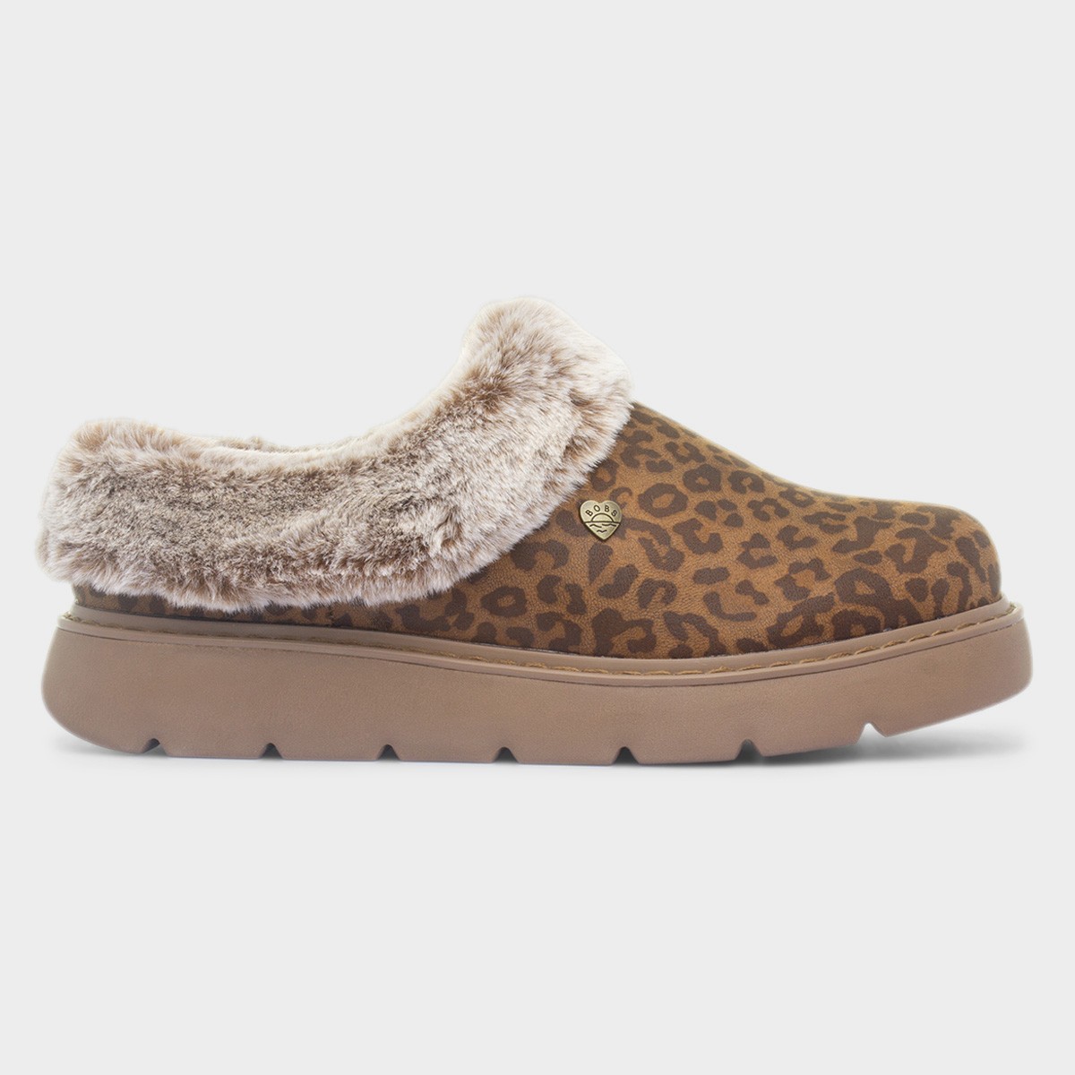 Bobs Keepsakes Womens Leopard Slipper