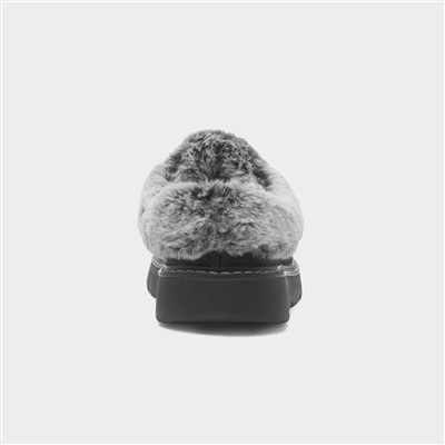 Bobs Keepsakes Womens Black Slipper