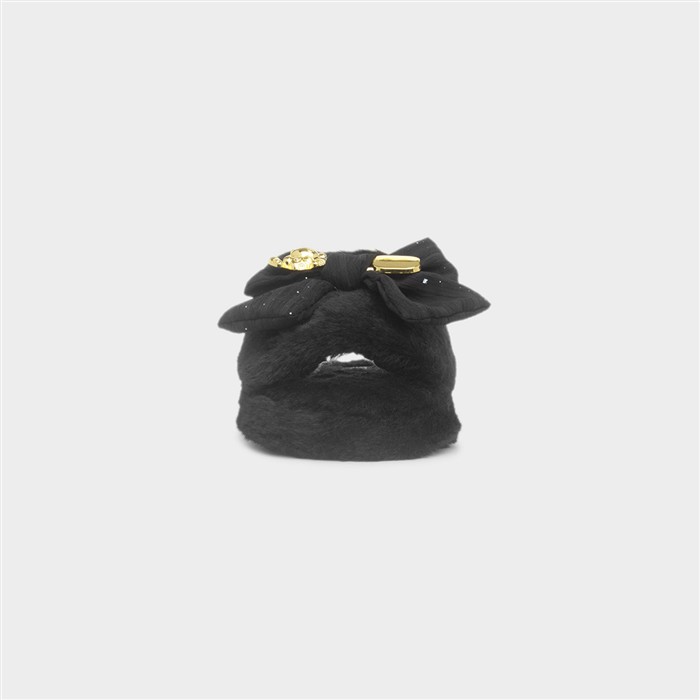 Layla Womens Black Slipper