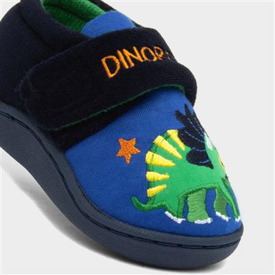 Boys Easy Fasten Slipper