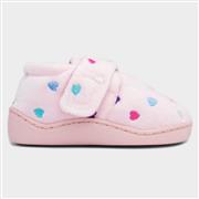The Slipper Company Rosa Kids Pink Hearts Full (Click For Details)