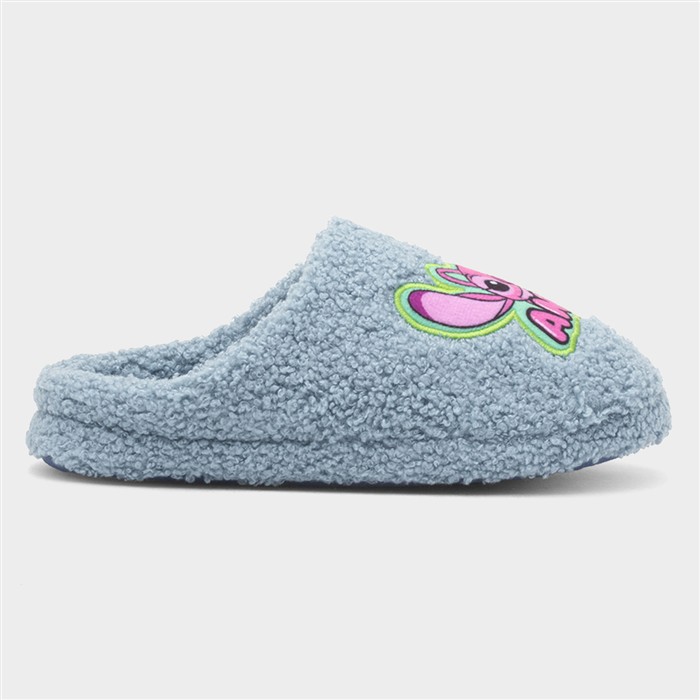 Kids Light Blue Mule Slipper