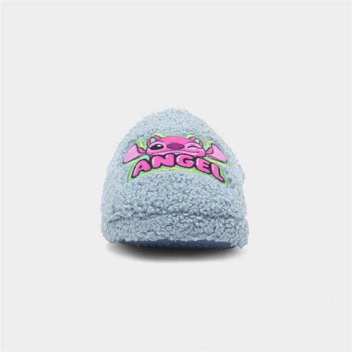 Kids Light Blue Mule Slipper