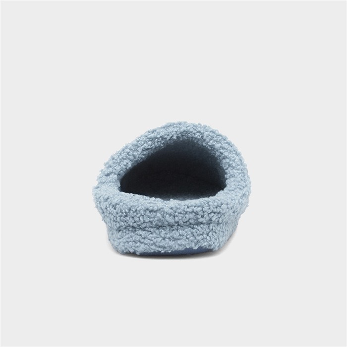 Kids Light Blue Mule Slipper