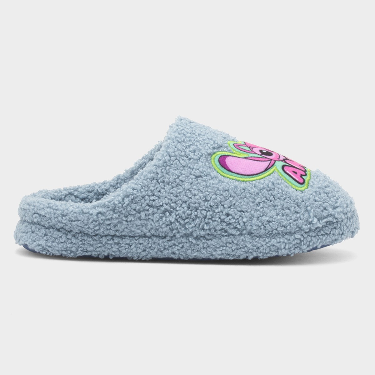 Kids Light Blue Mule Slipper