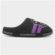 Wednesday Kids Black Character Mule Slipper (Click For Details)