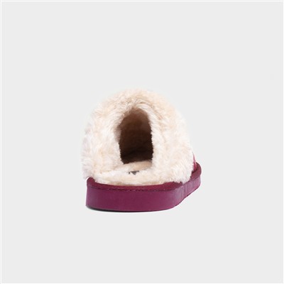 Shetland Womens Cherry Mule Slipper