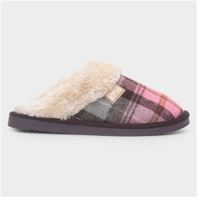 Shetland Womens Blush Mule Slipper