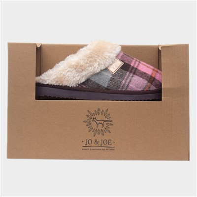 Shetland Womens Blush Mule Slipper