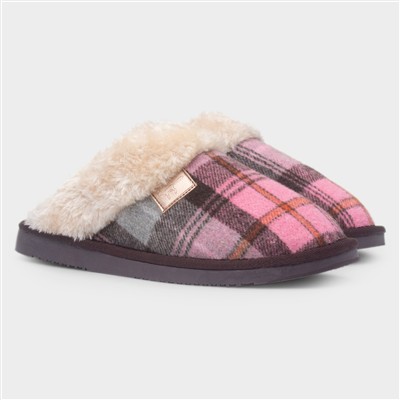 Shetland Womens Blush Mule Slipper