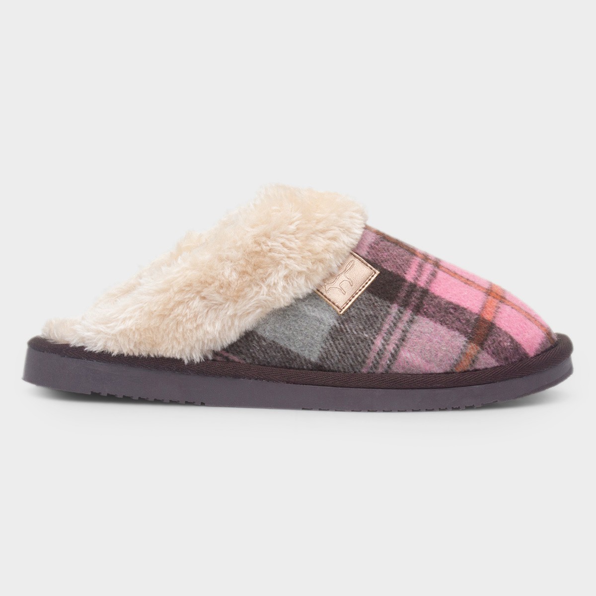 Shetland Womens Blush Mule Slipper