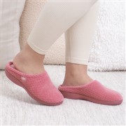 Totes Popcorn Terry Womens Pink Mule Slipper (Click For Details)