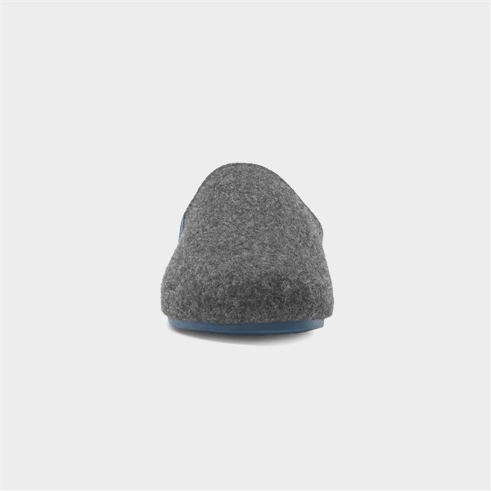 Good Mens Charcoal Mule Slipper