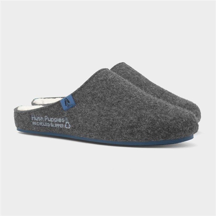 Good Mens Charcoal Mule Slipper