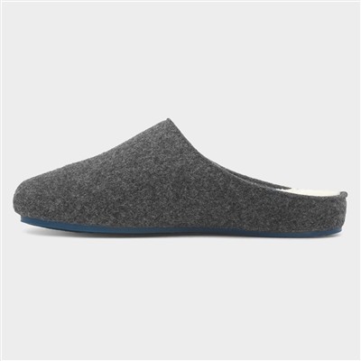 Good Mens Charcoal Mule Slipper