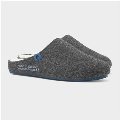 Good Mens Charcoal Mule Slipper