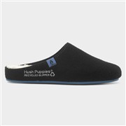 Hush Puppies Good Mens Black Mule Slippers (Click For Details)