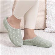 Totes Popcorn Terry Womens Sage Mule Slipper (Click For Details)