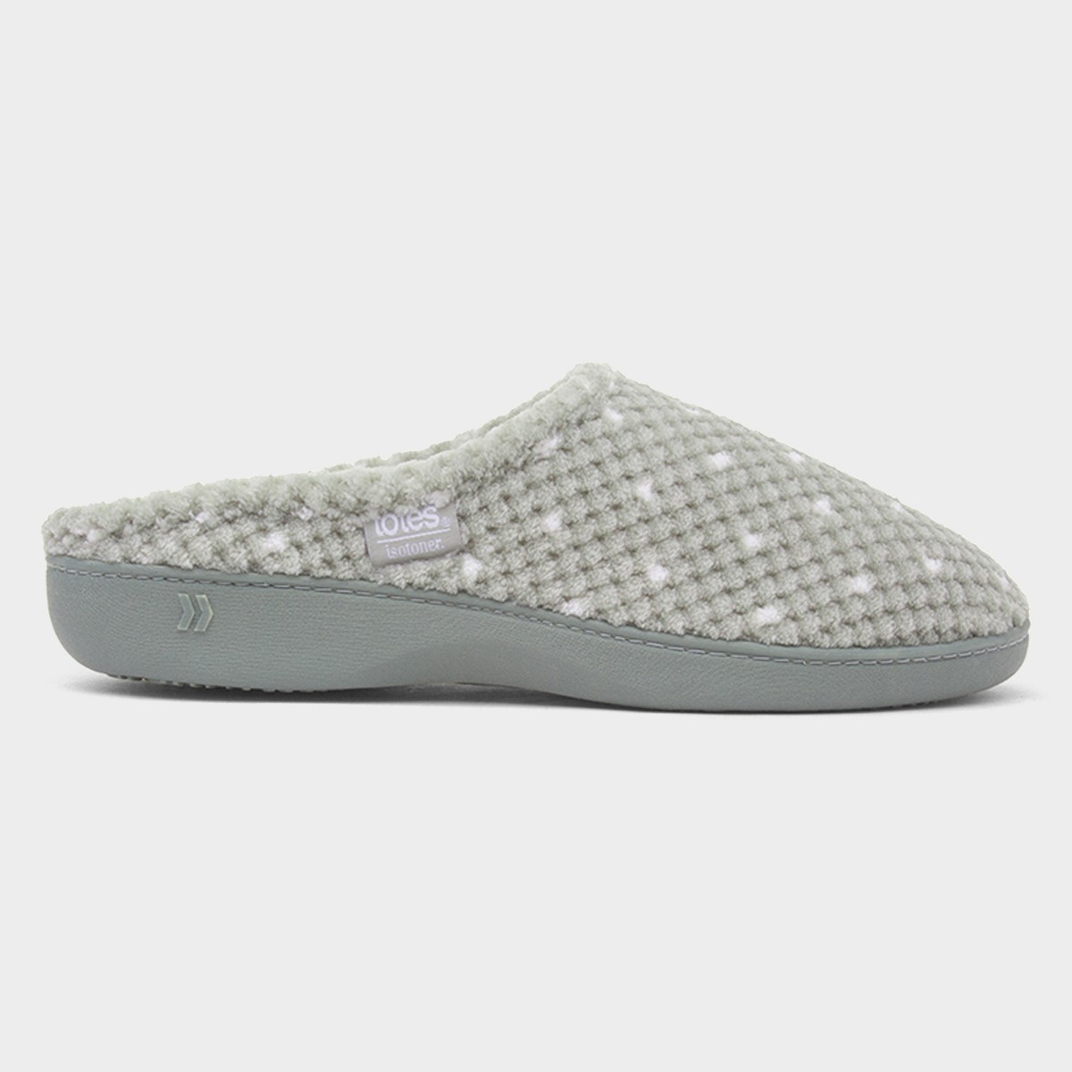 Popcorn Terry Womens Sage Mule Slipper