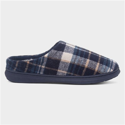 Inverness Mens Navy Mule Slipper