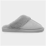 Jo & Joe Glimmer Womens Grey Mule Slipper (Click For Details)