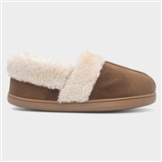 Jo & Joe Edale Womens Cognac Full Slipper (Click For Details)