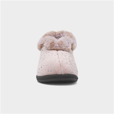 Jacinta Womens Mink Wider Fit Slipper