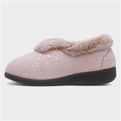 Jacinta Womens Mink Wider Fit Slipper