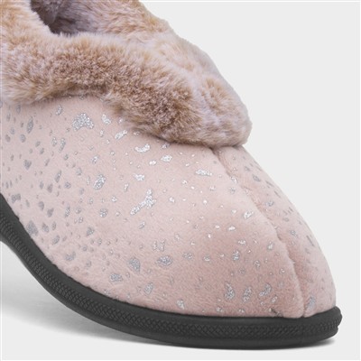 Jacinta Womens Mink Wider Fit Slipper