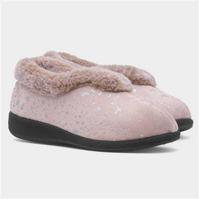 Jacinta Womens Mink Wider Fit Slipper