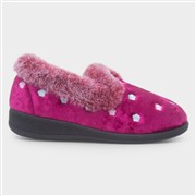 Jo & Joe Delilah Womens Heather Full Slipper (Click For Details)