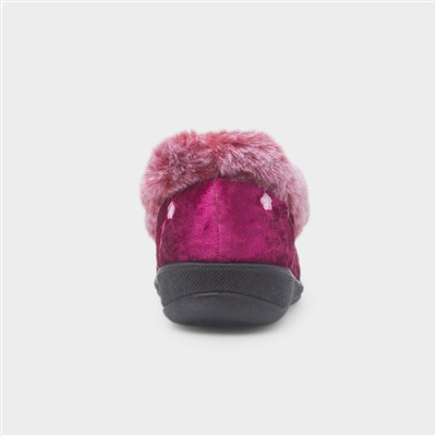 Delilah Womens Heather Full Slipper