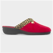 Lunar Michelle Womens Red Mule Slipper (Click For Details)