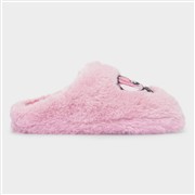 Disney Stitch Kids Pink Fluffy Mule Slipper (Click For Details)