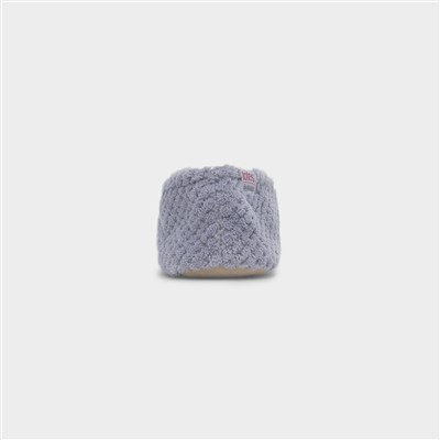 Popcorn Womens Pale Grey Ballet Slipper