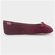 Totes Popcorn Womens Burgundy Slipper (Click For Details)