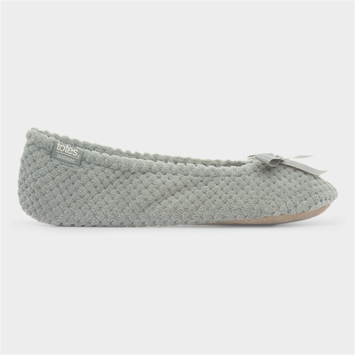 Popcorn Womens Sage Ballet Slippers